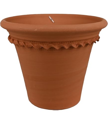 Amazon | ウィッチフォード テラコッタ植木鉢 ビオラポット 直径22cm